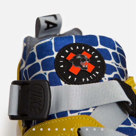 Patta x Nike Team Huarache 20Y24 • 2024 • Size 12 • Yellow or Pink - Picture 9 of 16